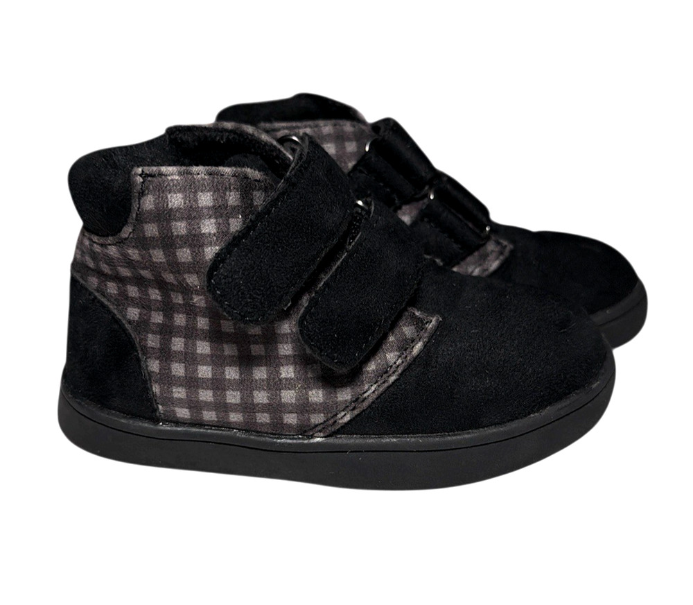 Lily and Dan ANKLE Boots Sz Size 5/6 Black and Gray Unisex Boys Girls Toddlers
